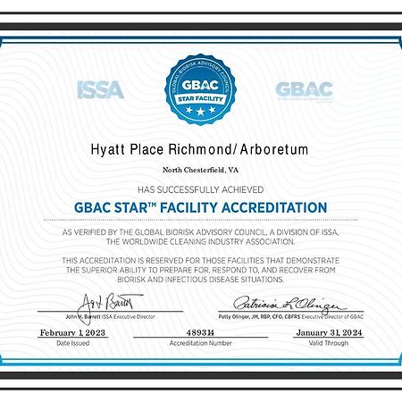 Hyatt Place Richmond Arboretum Екстер'єр фото