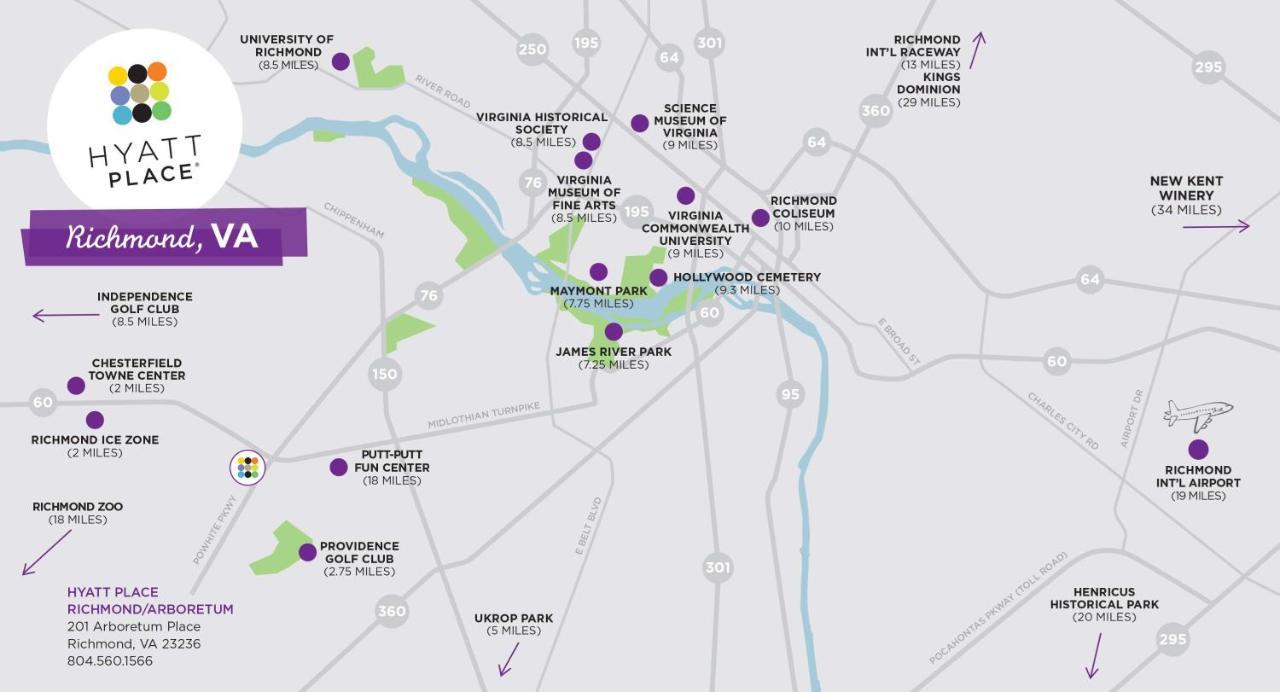 Hyatt Place Richmond Arboretum Екстер'єр фото